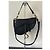 Borsa Saddle Dior in pelle nera granulata Nero - vista 11