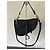 Borsa Saddle Dior in pelle nera granulata Nero - vista 12