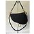 Borsa Saddle Dior in pelle nera granulata Nero - vista 3