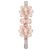 Mini fermaglio per capelli a fiore - Simone Rocha - Ottone - Rosa