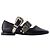 Bailarinas Aj1408 - Toga Pulla - Cuero - Negro