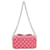 Sac à appareil photo Small Free Rockstud Spike en cuir rose de Valentino Garavani  - vue 1