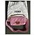 Fendi Baguette NM FF en lona bordada y perforada Rosa Fucsia - vista 3