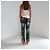 Gucci Pantalones de seda verdes con estampado floral - vista 9