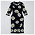 Dolce & Gabbana Seidenkleid mit Gänseblümchenmuster schwarz weiß Gelb - Ansicht 5