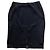 Falda midi negra de viscosa Emporio Armani