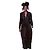 Conjunto Issey Miyake, modelo Linear Echo SS1996. Negro