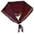 Chanel Schals Bordeaux Seide