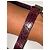 Cartier Pulsera de reloj efecto caimán púrpura Ciruela - vista 7