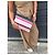 Pochette Longchamp in pelle rosa - vista 15
