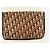 Pochette Christian Dior in tessuto monogrammato marrone Marrone chiaro - vista 11