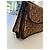 Pochette Christian Dior in tessuto monogrammato marrone Marrone chiaro - vista 3
