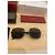 Occhiali da sole Cartier CT0227S Metallo Nero Argento - vista 4