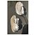 Orecchini Christian Dior Argento Metallo Strass Doppia C - vista 12