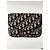 Christian Dior Monogramm Canvas Clutch Dunkelblau Marineblau - Ansicht 5