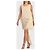 Abendkleid Alberta Ferretti, Modell Weightless. Beige - Ansicht 5