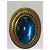 Gemelli Yves Saint Laurent Resina Blu Verde D'oro - vista 3