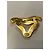 Spilla astratta dorata Christian Lacroix Bull Modernist D'oro - vista 4