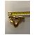 Spilla astratta dorata Christian Lacroix Bull Modernist D'oro - vista 5
