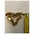 Spilla astratta dorata Christian Lacroix Bull Modernist D'oro - vista 6