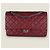 Chanel riedizione 226 in pelle rossa Rosso - vista 2