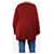 The row Roter oversized V-Ausschnitt Pullover - Größe  - Ansicht 2