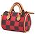 Portachiavi Mini Speedy Damier Pop Rosso di Louis Vuitton - vista 2