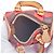 Portachiavi Mini Speedy Damier Pop Rosso di Louis Vuitton - vista 4