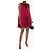Valentino Abendkleid, Modell Crimson Sway SS2018. Rot Bordeaux