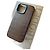 Autre Marque Luxurious Labodét Case in Genuine Alligator - iPhone 15 Pro Max - Brown