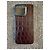 Autre Marque Luxurious Labodét Case in Genuine Alligator - iPhone 15 Pro Max - Brown - view 3