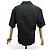NUOVA CAMICIA LOUIS VUITTON MONOGRAM JACQUARD NERA TAGLIA 46 SETA E COTONE GONNA Nero - vista 3