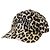Cappello Leo - Ganni - Cotone - Stampato Marrone