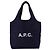Apc Ninon Tote Bag - A.P.C. - Baumwolle - Blau