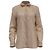 Camicia con bottoni nascosti Theory in cotone beige