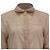 Camicia con bottoni nascosti Theory in cotone beige - vista 2