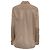 Camicia con bottoni nascosti Theory in cotone beige - vista 4