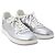 Sneakers Monogram Rivoli in pelle argento Louis Vuitton D'oro Metallico - vista 4