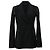 Blazer doppiopetto Alexander Wang con cerniere in poliestere nero