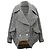 Abrigo de doble botonadura en lana gris Kenzo
