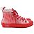 Sneakers alte Dior B23 in PVC rosso