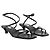Totême Crossover Sandalen - TOTEME - Leder - Schwarz - Ansicht 2