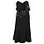 Chloé Abendkleid, Modell Chloé By Karl Lagerfeld SS1984. Schwarz