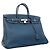 Borsa Hermès Birkin 40 Togo Blu Plus - vista 2