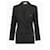 Veste Yves Saint Laurent, modèle Variation 1988. Noir  - vue 1