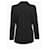 Veste Yves Saint Laurent, modèle Variation 1988. Noir  - vue 2