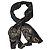 Autre Marque Peachoo + Krejberg Sciarpa Lunga Nera Decorata – Design di Ricamo Floreale – Nuova con Etichette Nero - vista 4