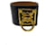 Hermès Hermes Creneau  Bracelet in 18K Gold-Plated Brass with Medor Studs – Designer Jewelry with Certificate Black  - view 1