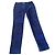 Chanel Vaqueros Azul Eléctrico y Negro Talla 38 Azul marino