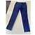 Chanel Vaqueros Azul Eléctrico y Negro Talla 38 Azul marino - vista 3
